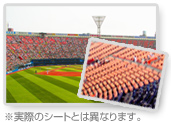実際のシートとはことなります。
