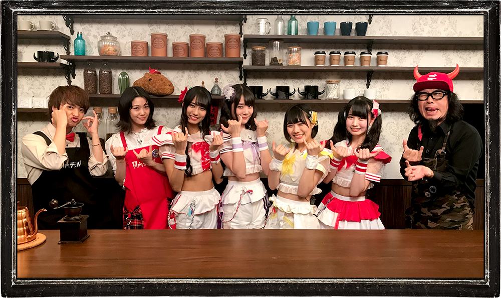 虹のコンキスタドール(清水理子・鶴見萌・中村朱里・的場華鈴)