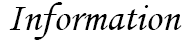 information