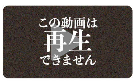 この動画は再生できません（再）