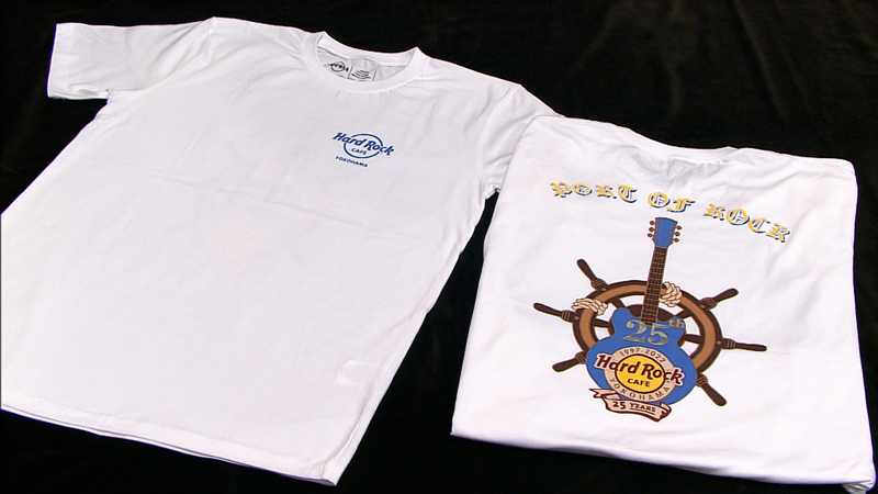 ハードロックカフェ横浜 25周年記念Tシャツ「Yokohama 25¬th Anniversary Tee」