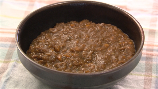 夏野菜のトマトみそキーマカレー