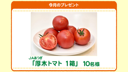 今月のプレゼント