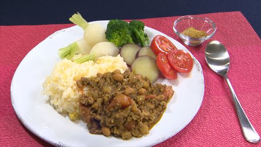 冬野菜とトマトのスパイスカレー