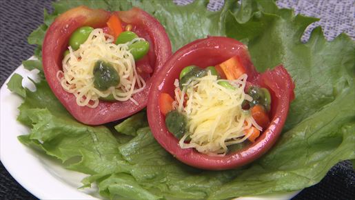 湘南黒豆のブーケカプレーゼ