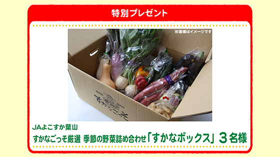 特別プレゼント
