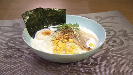 ミルクスープの冷やしラーメン