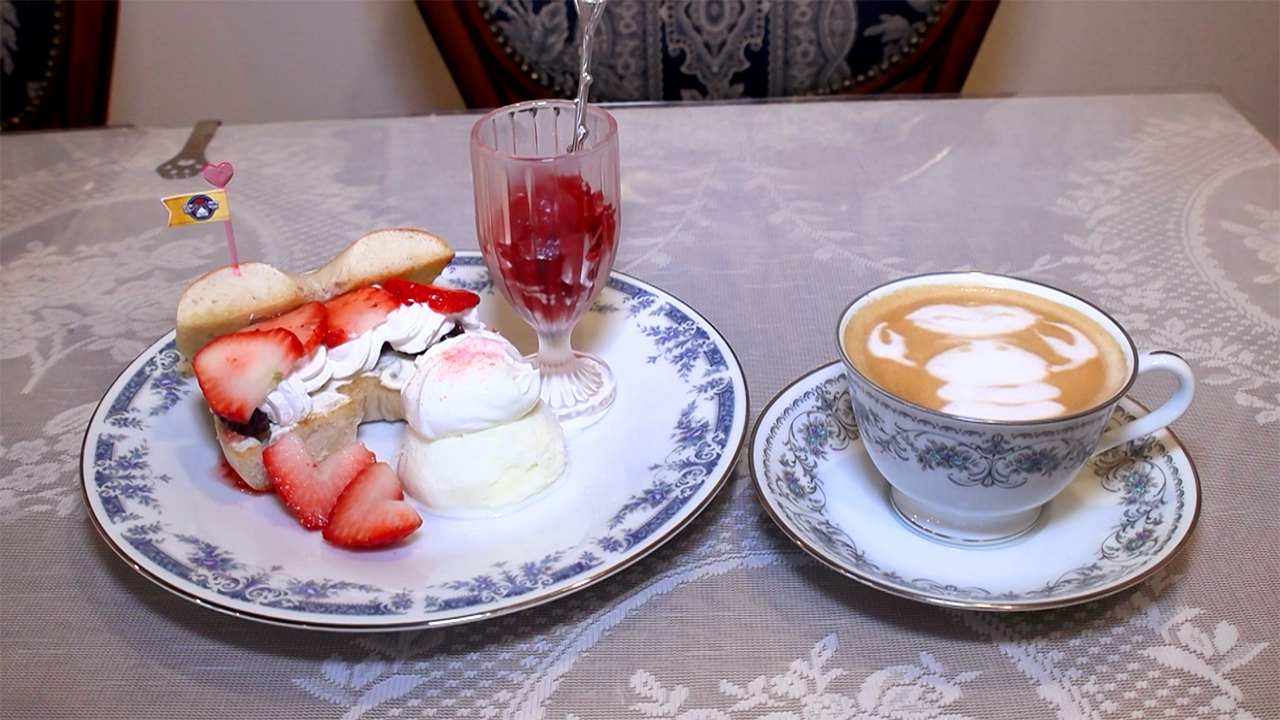 卒業記念コラボメニュー